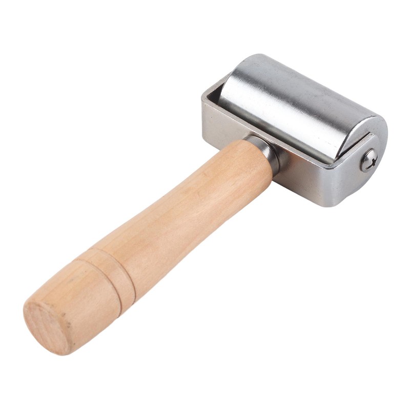 DIY Leather Handwork Smoother 35mm Leather Roller Tool Leathercraft Edge