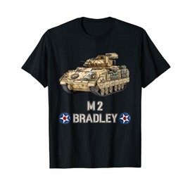 American Military Tank Vehicle IFV M2 Bradley T-Shirt