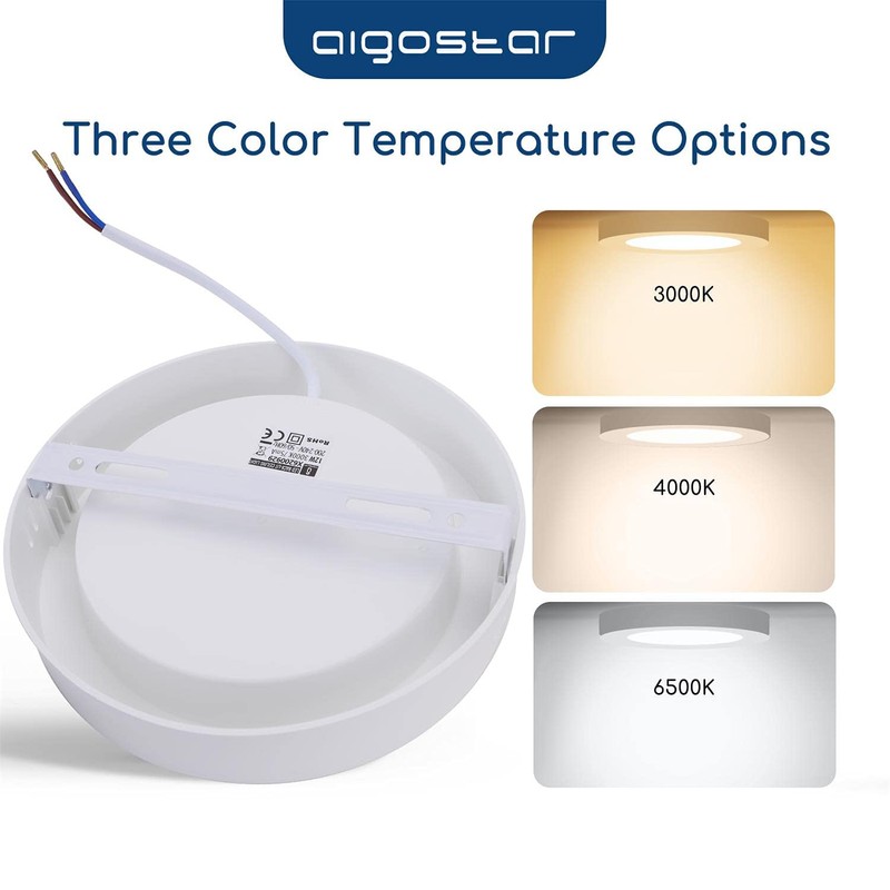 Aigostar LED Ceiling Light 12 W Ceiling Light 4000 K