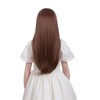 Ufindcos Brown Wig for Kids Long Girls Brown Wig Middle