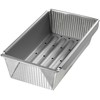 USA Pan Bakeware Aluminized Steel Meat Loaf Pan with Insert