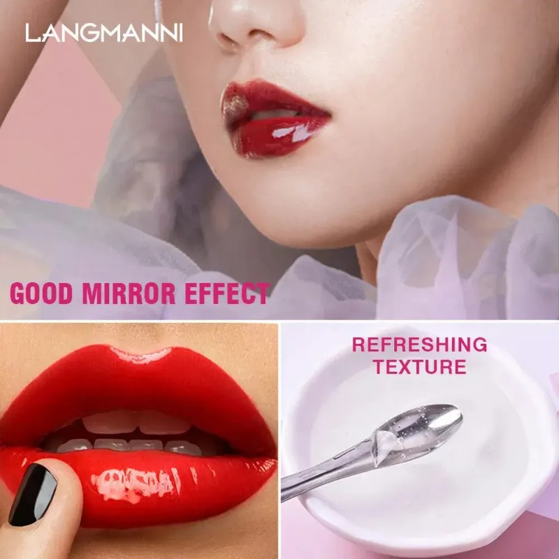 ... Base De Brillo Labial Transparente Antiadherente Base