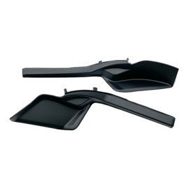 Fit for Toyota RAV4 2019-2022 Pair Front Wiper Side Cowl Extension Cover Trim Black Fender to Cowl Hood Side Seal 2020 2021