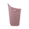 Mind Reader Basket Collection, Mobile Laundry Hamper, 60 Liter (15g/33lbs)