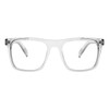 Gleyemor Blue Light Glasses for Men Women Trendy Square Frame