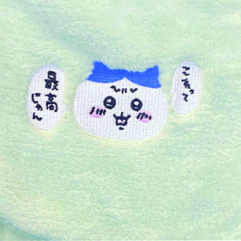 Marushin 0775038400 Mascot Blanket with Drawstring Chiikawa, Fluffy Hachiware, Approx.
