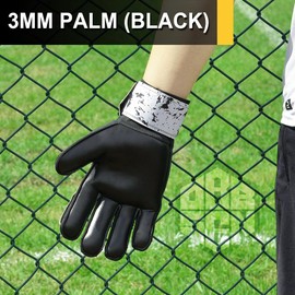 Obbsen Goalkeeper Gloves for Kids Youth Adults, Soccer Goalie Gloves with Strong Grips Palms