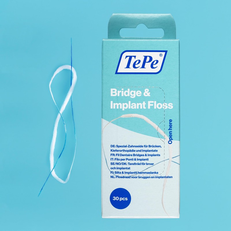 TePe Bridge und Implant Floss