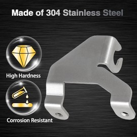 KPALAG Transmission Shift Control Cable Bracket Silver Compatible with Avalanche Suburban Silverado Savana Yukon Sierra Replace#: 15013290