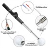Golf Swing Practice Stick, Telescopic Golf Training Aid with Non-slip