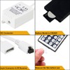 SUPERNIGHT RGB LED Light Strip Remote Controller, 44 Keys IR
