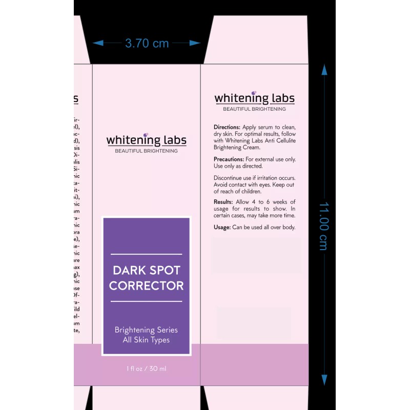 Whitening Labs Dark Spot Corrector. Age Spot Remover - Sun