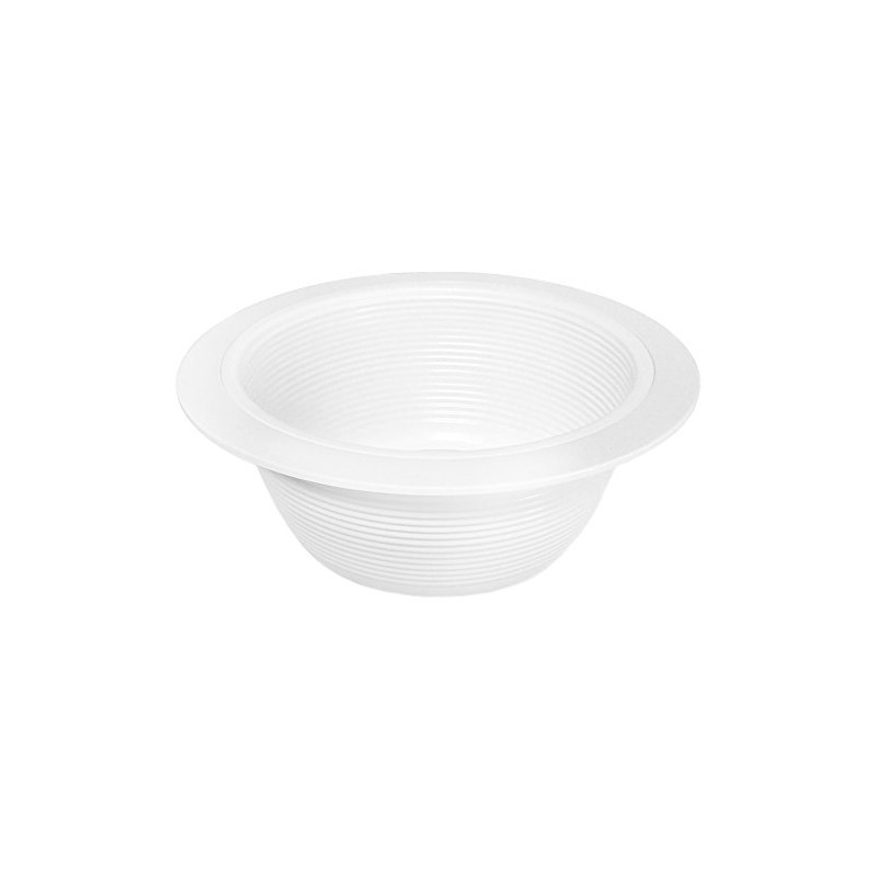 12 Pack - 6" Inch White Baffle Recessed Can Light