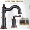 WINKEAR Roman Bathroom Sink Faucet Deck Mount or Wall Mount