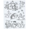 Penny Black Clear Stamps 5 x 7-inch-Critter Fun, Other, Multicoloured,