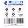 HORZEFIX Cable Ties Pack of 100 White Weatherproof Long UV