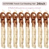 French Curl Braiding Hair 24 Inch Curly Braiding Hair 8