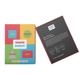 Hat Acrobat Shape Shout! - The Tricky Game for Adults and Teens - Hilarious Games Family Will Approve - Card Games for Adults and Teens - Shape and Color Match Game