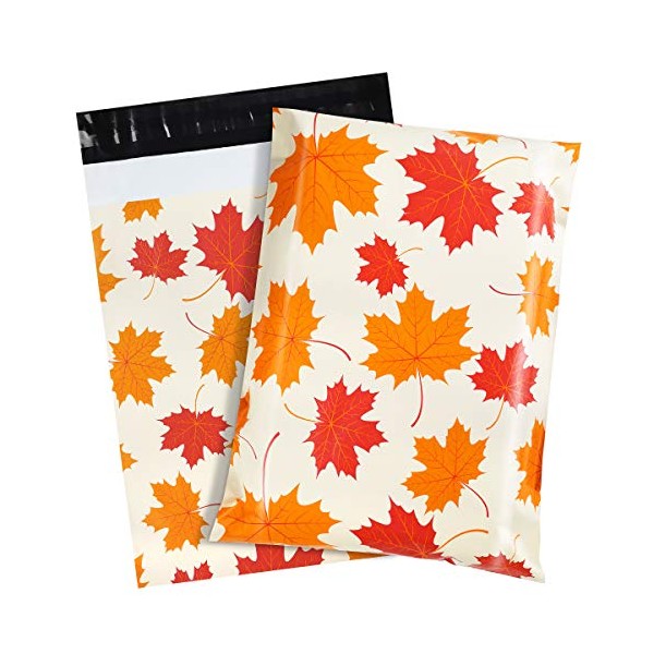 M&C Music Color 100 Pack Poly Mailers, 10” X 13”