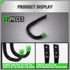 SWANLAKE Heavy Duty Garage Storage Utility Hooks, Utility Hooks for