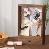 Wishtofly Shadow Box Frame 3" Deep, 11x16 Shadow Boxes Display