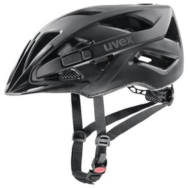 uvex touring cc Lightweight All-Round Helmet for Men and Women - Individual Size Adjustment - Expandable with LED Light - Matte Black - 52-57 cm