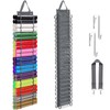 QUMENEY Vinyl Roll Storage Doors Organizer with 48 Compartment Craft
