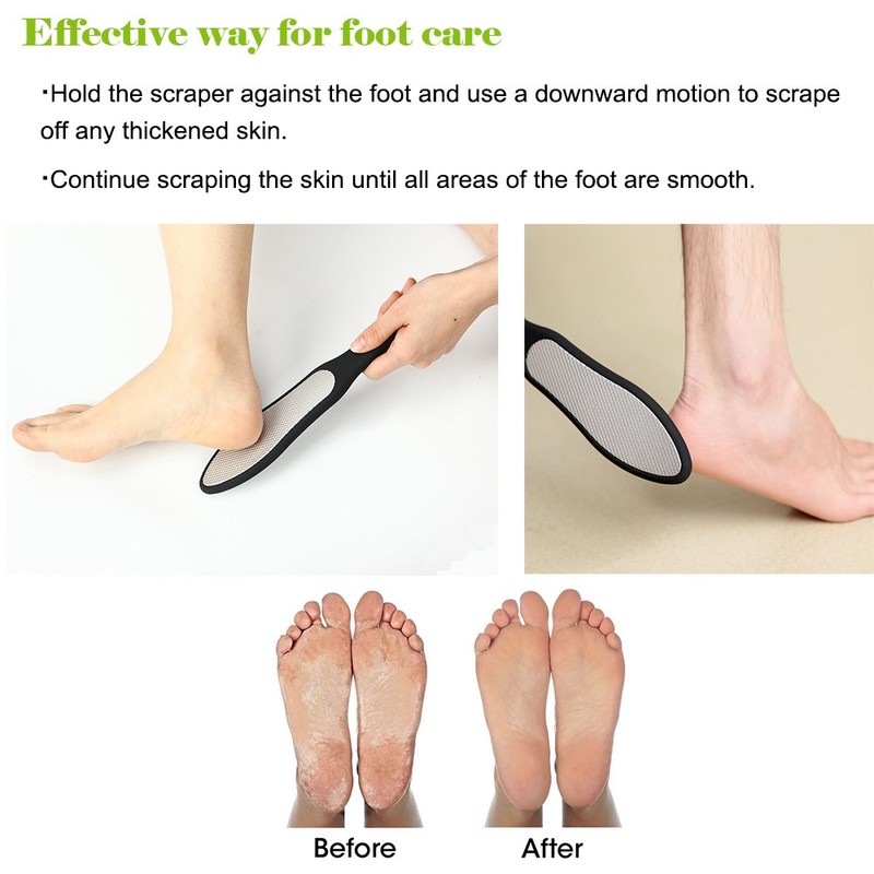 BEZOX Professional Foot File(1 Piece) - Double Sided Foot Scraper