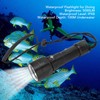 Waterproof Flashlight for Diving 5000LM P50 4 Lamp Beads 3