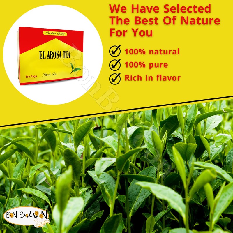 Al Arousa Alarousa Black Tea Bags Teas Indian Kenyan Traditional