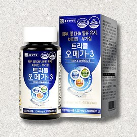 Pantothenic Acid Omega 3 Chong Kun Dang Omega 3 / 판토텐산 오메가3 종근당오메가3