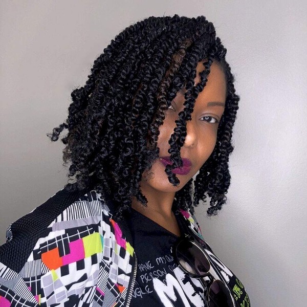 3 Pack Spring Twist Ombre Colours Crochet Braids Synthetic Braid