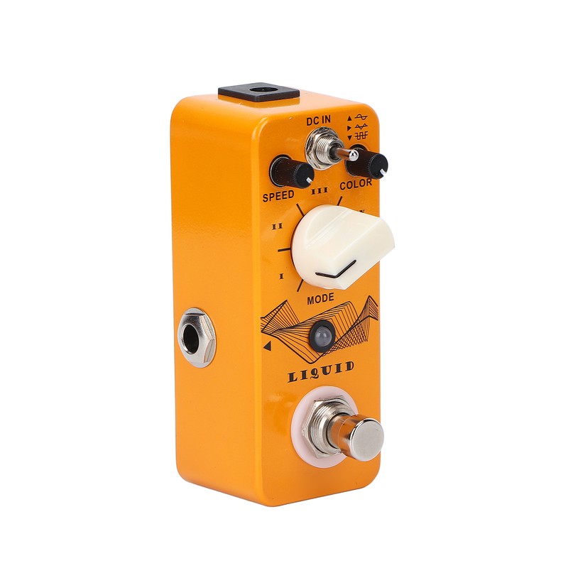 Electric Guitar Phaser Pedal Digital 15 Phaser Tones Monoblock Effect