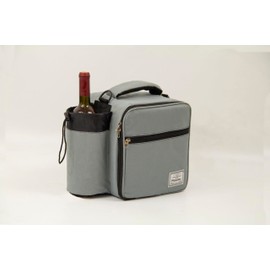 NeyGu Insulated Cooler Lunch Bag can be Used as Picnic Bag,Insulated Bag, Pizza Bag, Thermal Bag, Cooler Backpack and Commute Food take Out. (Grey)