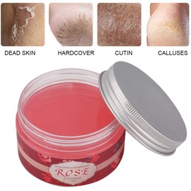Mascarilla Hidratante Para Pies, 100G Mascarilla Exfoliante Para Pies De Rosas Mascarilla De Cera Para Eliminar Callos De Piel Muerta Mascarilla Para Pies Exfoliación Pedicura