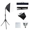 LDGHO Photo Studio Softbox Lighting Kit, 16 x 16 inches,