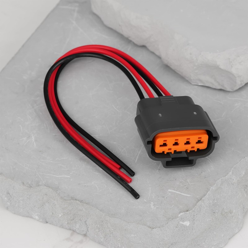 OTOTEC 4 Pin Pre Wired Connector Cable Compatible with Mazda