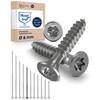 Stainless Steel TORX countersunk Head Screw Made of V2A 8-mm