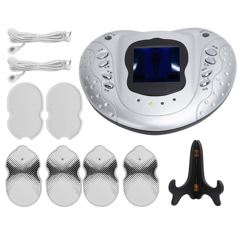 Multifunctional Electric Pulse Massager Electrode Pads TENS Body Muscle Stimulator
