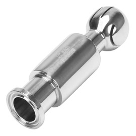 DERNORD Rotary Spray Ball Clamp Type CIP Tank Cleaning Ball 360° Spray Pattern, Stainless Steel 304 (1/2" Tri Clamp Connection)
