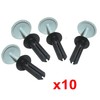 10X Roof Trunk Lining Trim Retainer Clips For CITROEN For