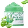 Facial Scrub & Face Exfoliator for Smooth Skin Aloe Vera