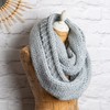 Wool Couture Beginner Basics Pom-Pom Hat & Infinity Scarf Knitting