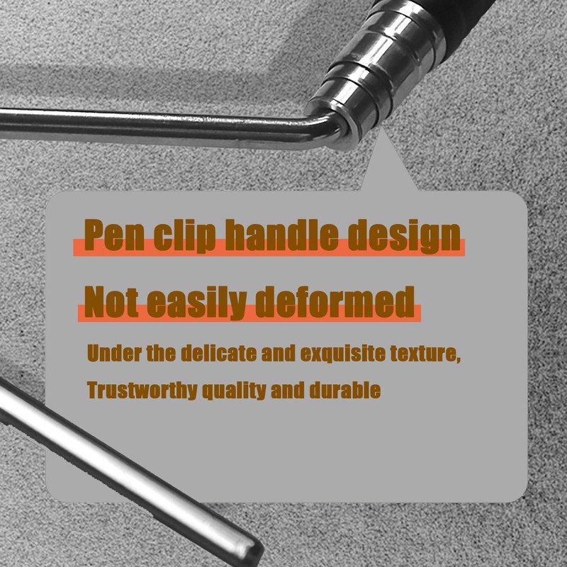 Shengsenfu Adjustable Stainless Steel Snake Hook, Extensible Snake Hook, Retractable