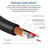 Dpaaoyer Guitar Cable 10FT Instrument Cables Electric Guitar Amp Cord