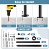 Hand Rails for Outdoor Steps,Metal Deck Railing Kit Fits 1