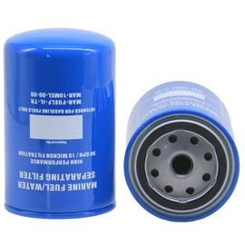 2 Pack of TONYCO MAR-10MEL-00-00 Fuel Water Separator Filter (10 Micron) Replaces MAR-FUELF-IL-TR, 18-7866, 9-37807 Compatible With Yamaha 115 HP Outboard Engines