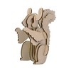 Eco 3D Wooden Puzzle - Squirrel from Deluxebase. Animal Themed