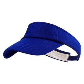 MK MATT KEELY Sun Visor Hat Sports Adjustable Baseball Cap with Outdoor UV Protection for Women Men Blue