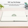RETTACY Lined Journal Notebook, 192 Numbered Pages, A5 Medium Size